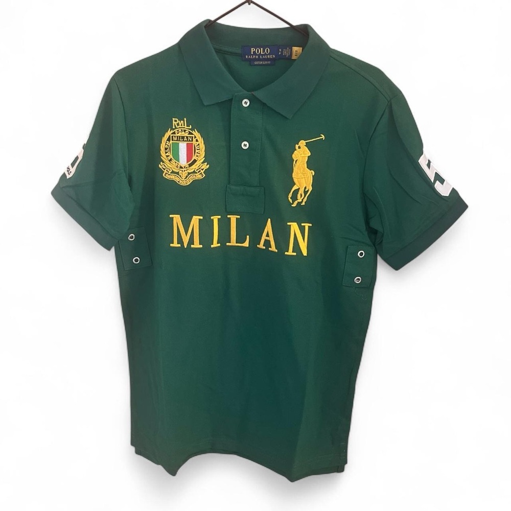 Polo by Ralph Lauren Green Milan Polo Shirt